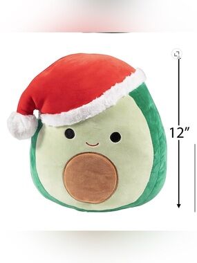 Squishmallows Holiday Avocado Plush “Austin”